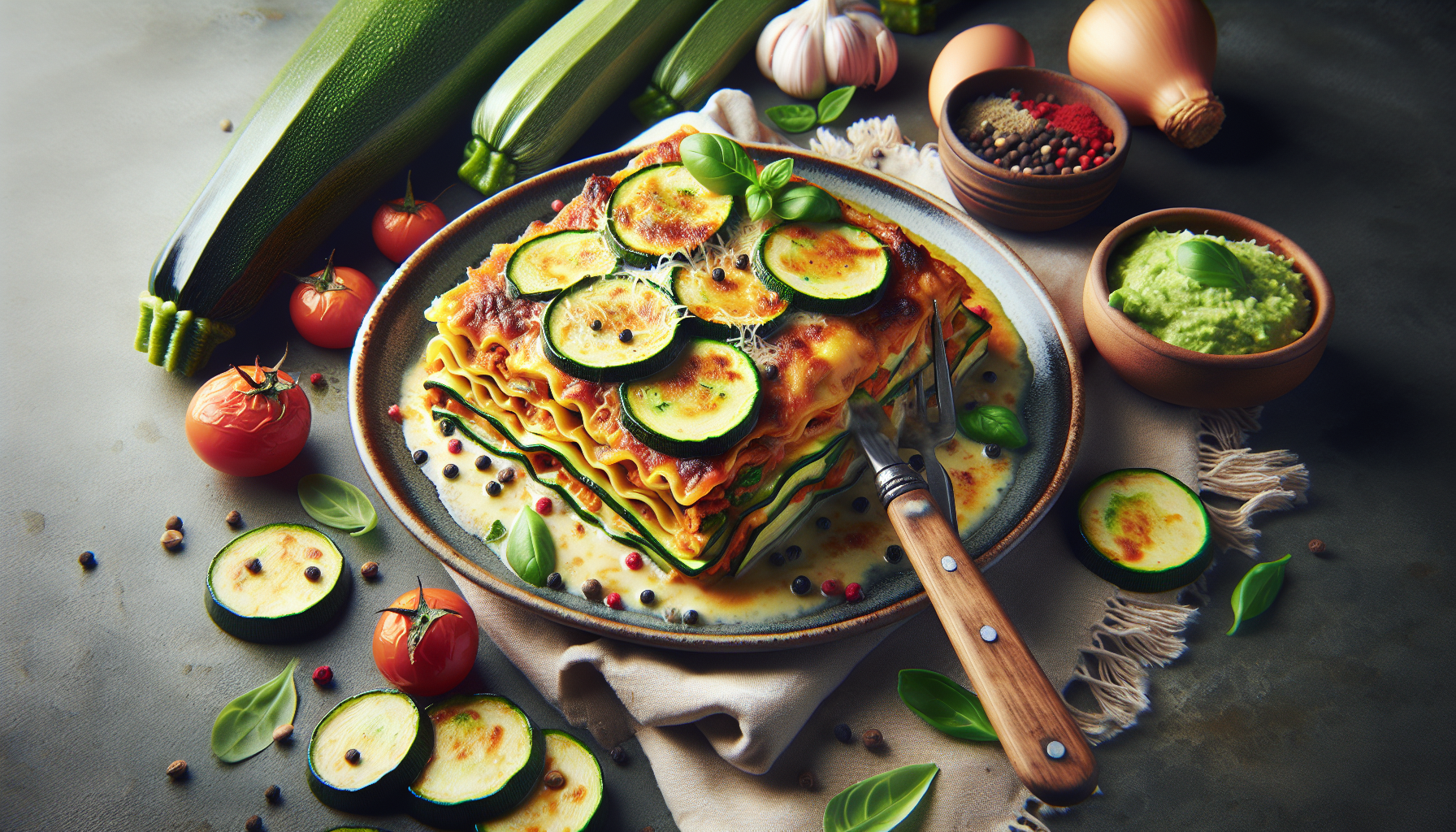 lasagne con zucchine